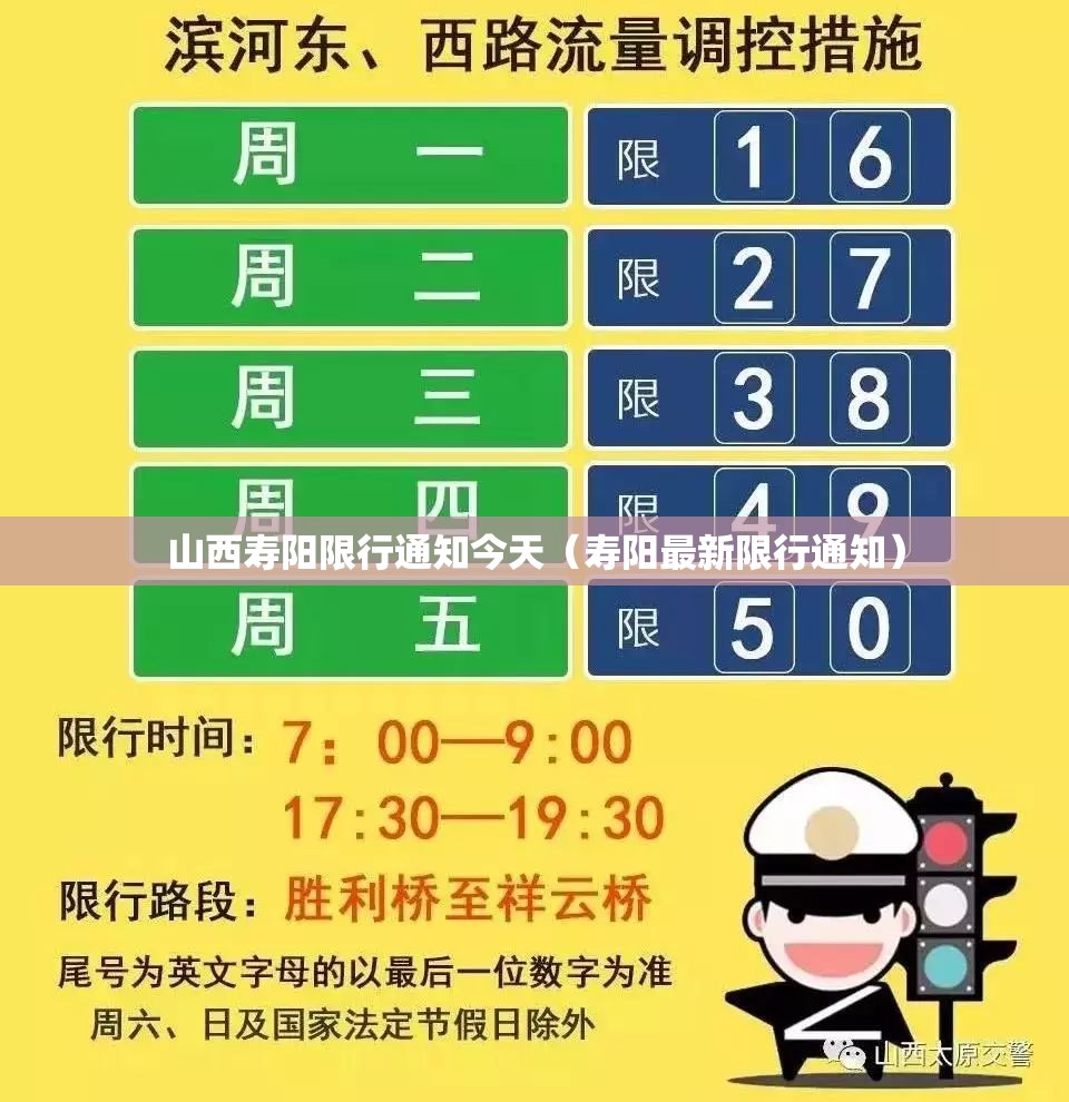 山西寿阳限行通知今天(寿阳最新限行通知) 山西寿阳限行通知今天(寿阳最新限行通知)