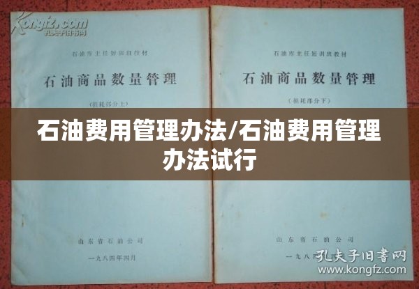 石油费用管理办法/石油费用管理办法试行