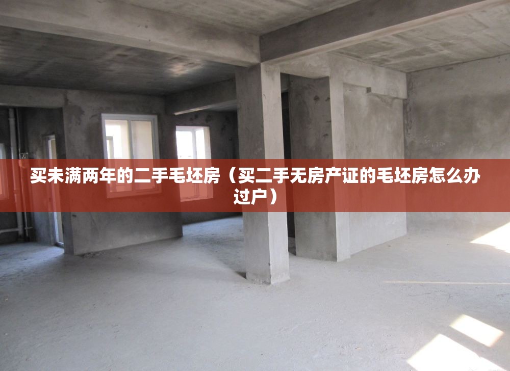 买未满两年的二手毛坯房(买二手无房产证的毛坯房怎么办过户) 买未满两年的二手毛坯房(买二手无房产证的毛坯房怎么办过户)