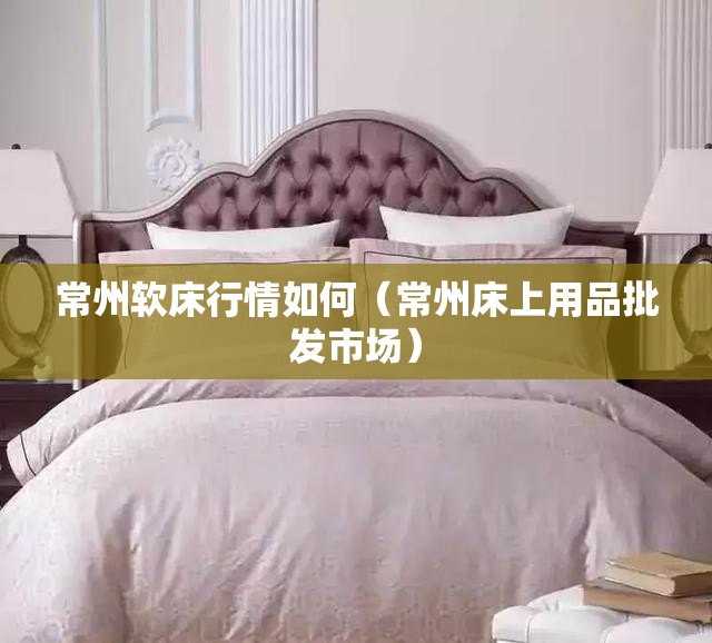 常州软床行情如何（常州床上用品批发市场）