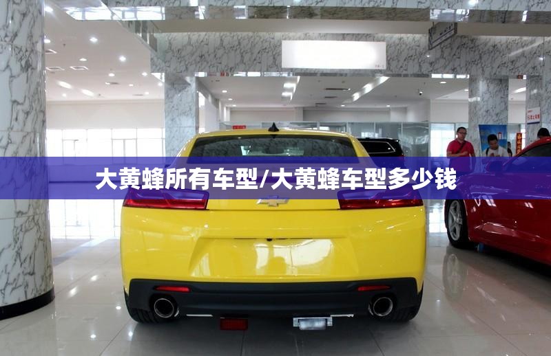 大黄蜂所有车型/大黄蜂车型多少钱