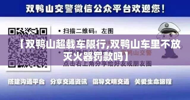 【双鸭山超载车限行,双鸭山车里不放灭火器罚款吗】