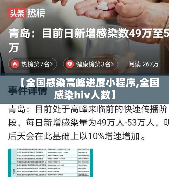 【全国感染高峰进度小程序,全国感染hiv人数】
