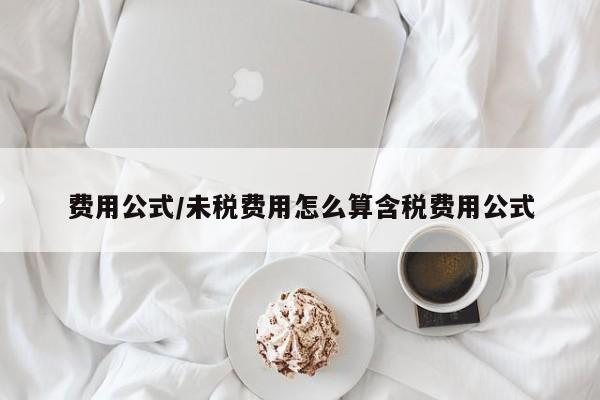 费用公式/未税费用怎么算含税费用公式